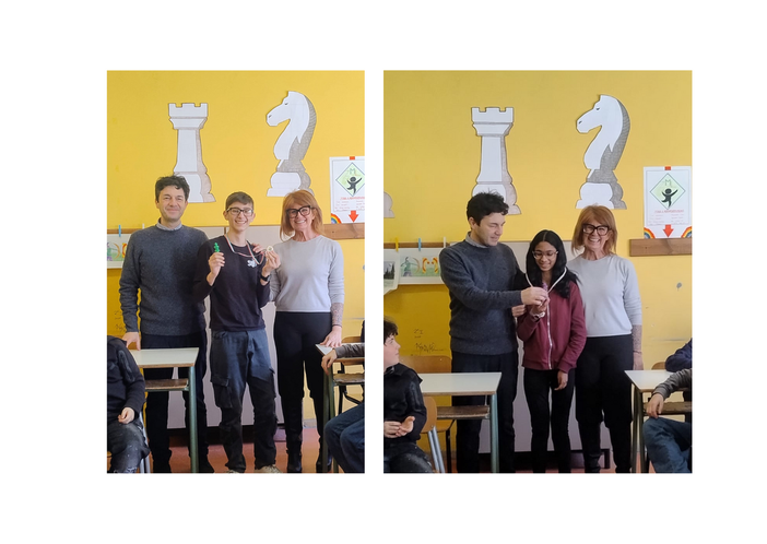 Trofeo Scacchi Biella3, 34 studenti in gara. Podio a Campagnolo e a Kalleparampil Trofeo Scacchi Biella3, 34 studenti in gara. Podio a Campagnolo e a Kalleparampil