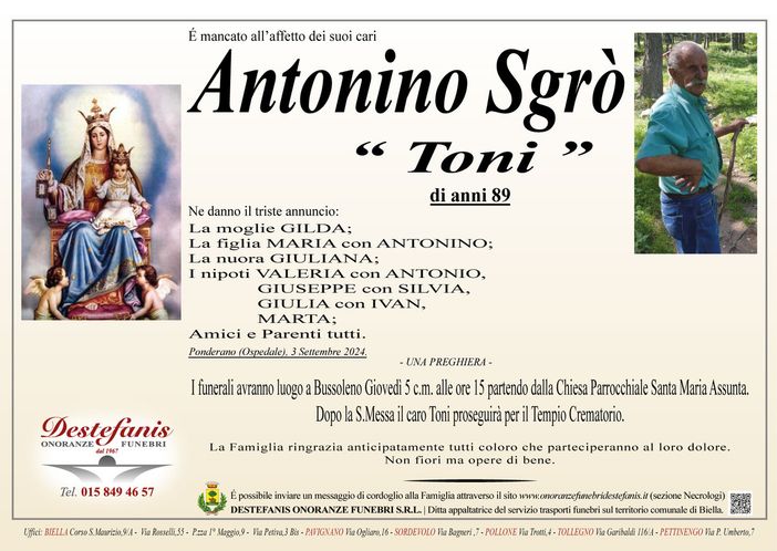 Antonino Sgrò "Toni"