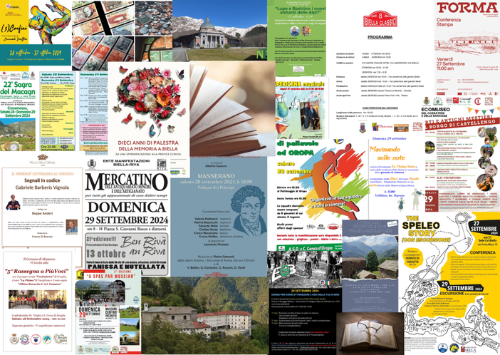 Cosa a fare a Biella e provincia oggi domenica 28 settembre? qualche idea... Cosa a fare a Biella e provincia oggi domenica 28 settembre? qualche idea...