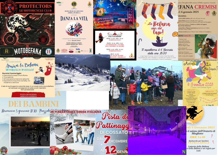 Tante cose da fare a Biella nel we del 3, 4, 5 e il 6 gennaio Tante cose da fare a Biella nel we del 3, 4, 5 e il 6 gennaio