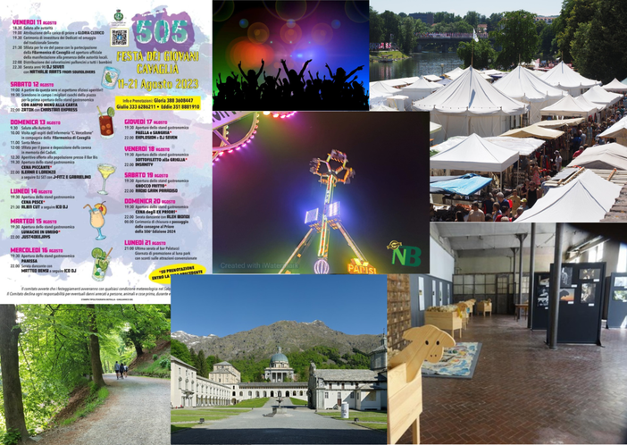 I consigli del fine settimana del 18, 19 e 20 agosto