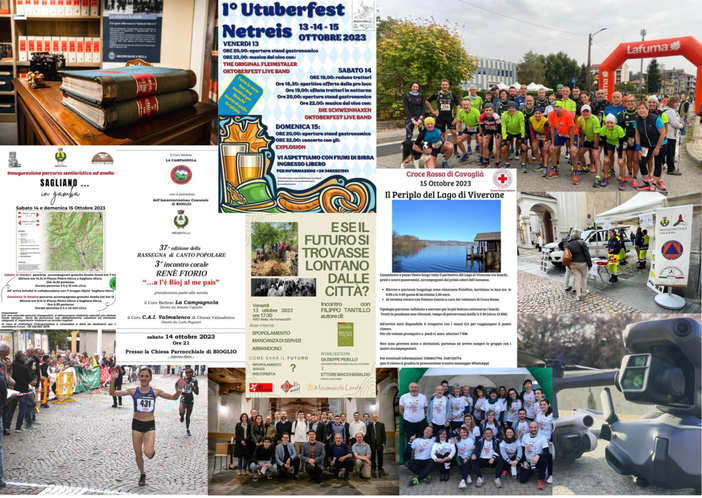 I consigli di newsbiella.it per gli eventi del fine settimana13, 14 e 15 ottobre