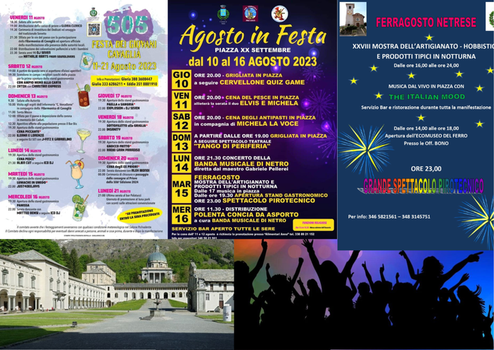 Ferragosto, ecco cosa fare a Biella e nel Biellese