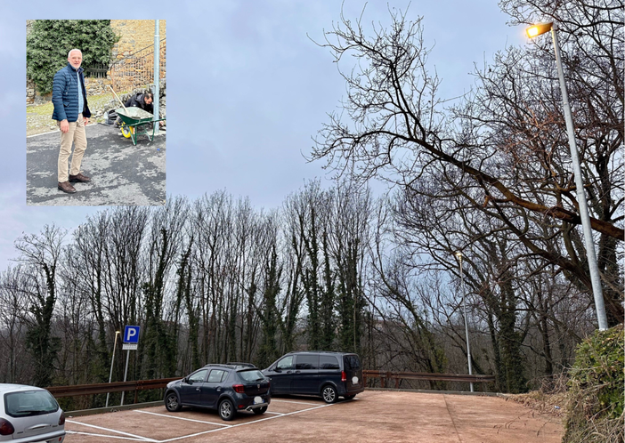 Parcheggio del Bellone, completata la posa del nuovo impianto di illuminazione