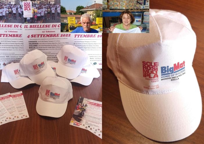 Biellese di Corsa, per tutti un cappellino offerto da Big Mat Mondin Biellese di Corsa, per tutti un cappellino offerto da Big Mat Mondin