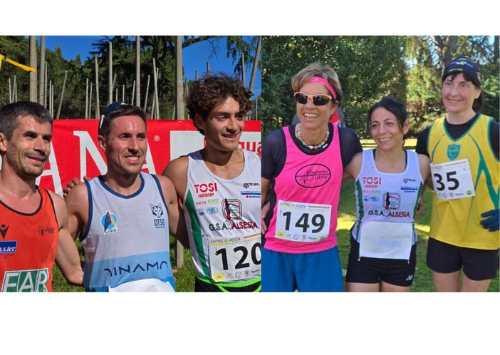 Trail della Pianetta, tagliano per primi il traguardo Cucco e Feo FOTO e VIDEO Giacomo Chiarini per newsbiella.it