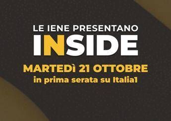 'Le Iene presentano: Inside' torna su Italia1: si parte con Garlasco 'Le Iene presentano: Inside' torna su Italia1: si parte con Garlasco