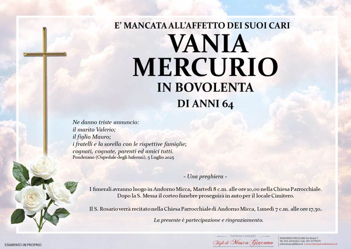 Vania Mercurio in Bovolenta