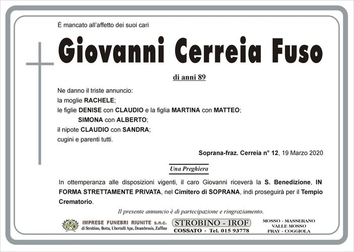 Giovanni Cerreia Fuso