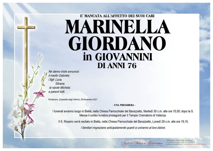 Marinella Giordano, Giovannini