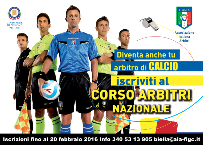 Aia di Biella organizza primo corso arbitri del 2016 Aia di Biella organizza primo corso arbitri del 2016