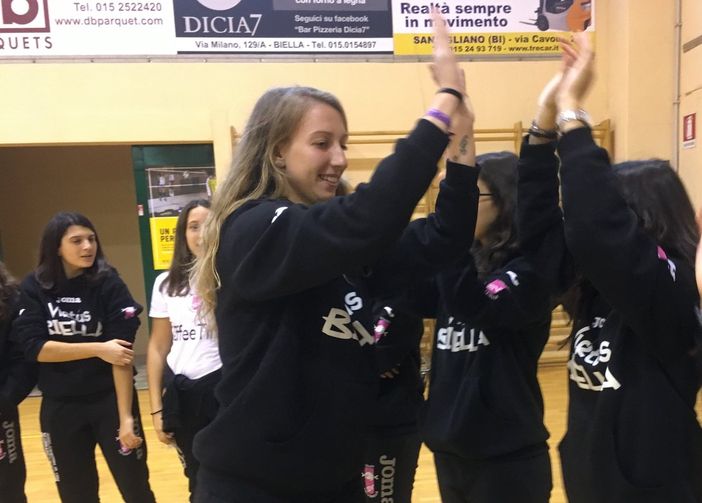 Erica Vodopi palleggiatrice del Cacciati