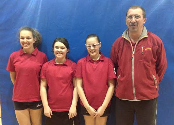 La formazione del TT.Biella vincitrice del campionato regionale di Serie C femminile