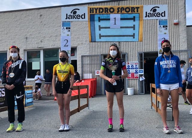 Triathlon di Piasco, tre podi e un quarto posto per i ragazzi di Ironbiella