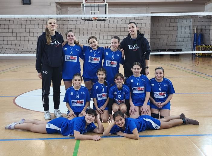 TeamVolley, riparte il vivaio: esordio per l'Under12 FOTO, Under 12 Bigmat