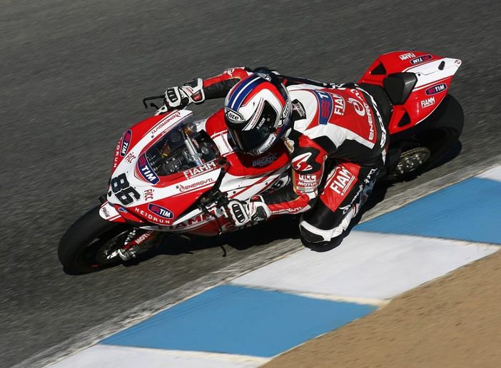 Superbike - Ayrton Badovini 9° a Laguna Seca in gara 1 Superbike - Ayrton Badovini 9° a Laguna Seca in gara 1