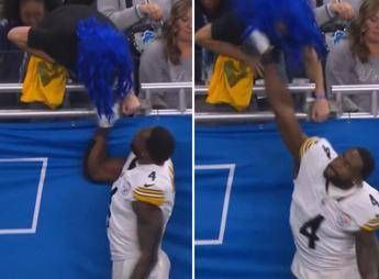 Litiga col tifoso e gli molla un pugno, la follia della star NFL Litiga col tifoso e gli molla un pugno, la follia della star NFL