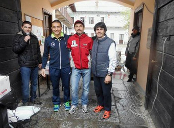 Il podio maschile (Foto Zinga)