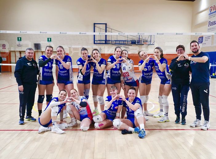 Vittoria con il cuore, il TeamVolley passa a Pinerolo