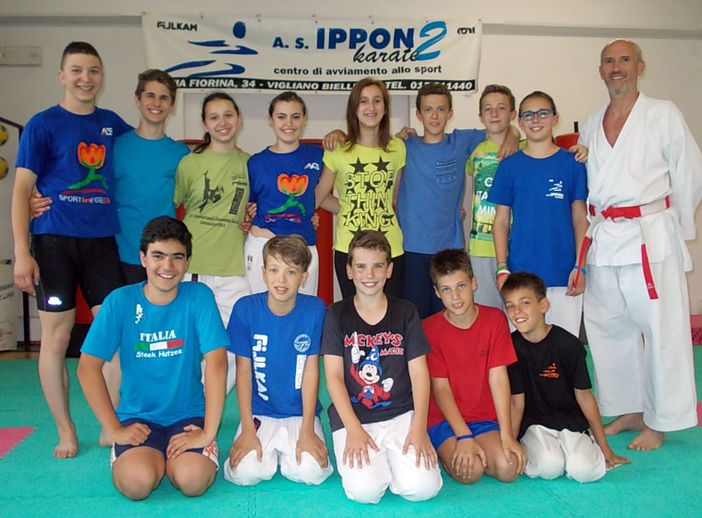 Arti marziali - Terminati i corsi alla Ippon 2 Karate