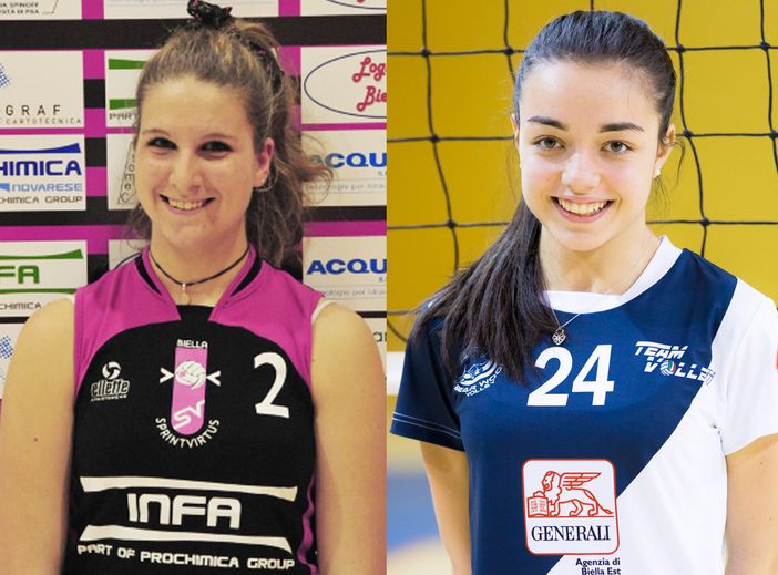 Debora Selva della Trigraf Biella e Vittoria Anfosso della Ysla.it