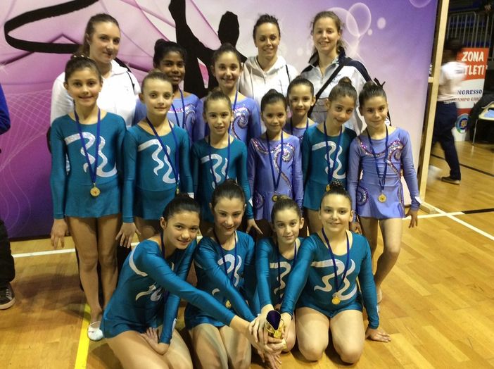 Ginnastica: Piemonte Libertas di scena a Giaveno