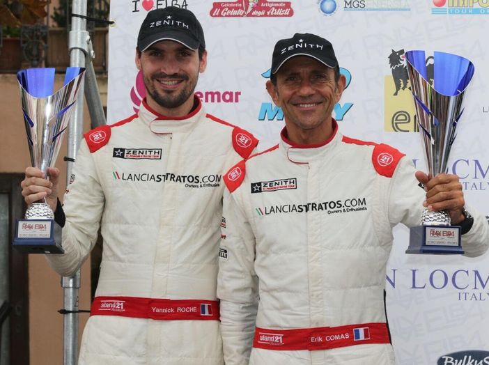 Motori: Ottimo terzo posto per Erik Comas al Rally storico dell'Elba