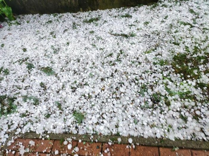 Allerta gialla nel sud del Piemonte, temporali in arrivo con rischio grandine (foto di repertorio)