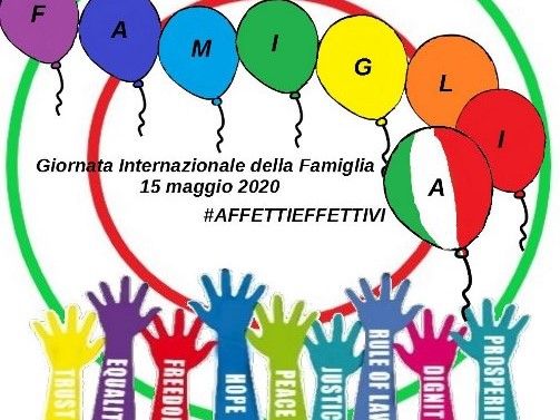 15 maggio è la Giornata della Famiglia: sono il cardine della società