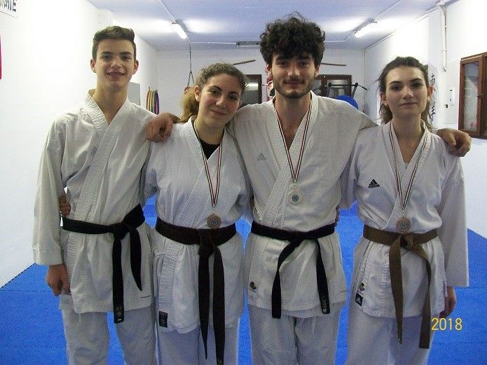 Karate: Buone prove per gli atleti Dragon’s, medaglia d’argento per la coppia Bellan/Berteletti