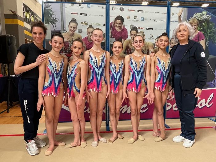 Campionato FGI: Rhythmic School sfiora il podio al PalaCandelo.