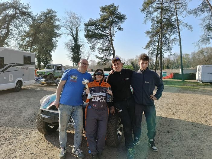 Serena Rodella domina la prima tappa del Trofeo Italia Sparco a Malpensa.