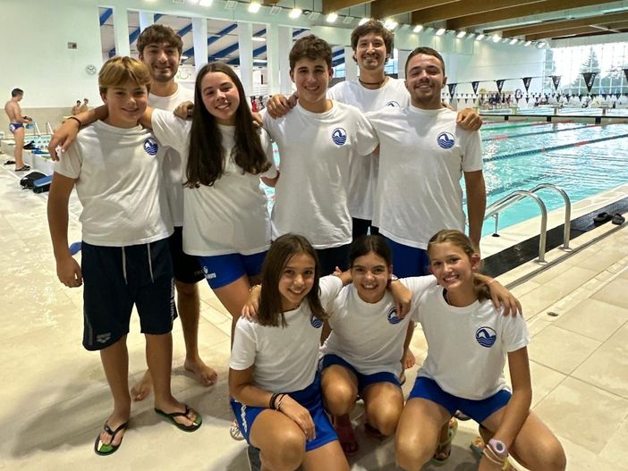 Ragazzi ed Allenatori della squadra Agonistica