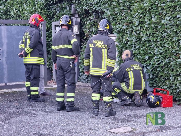 Chiavazza, fuga di gas in via Poma FOTO