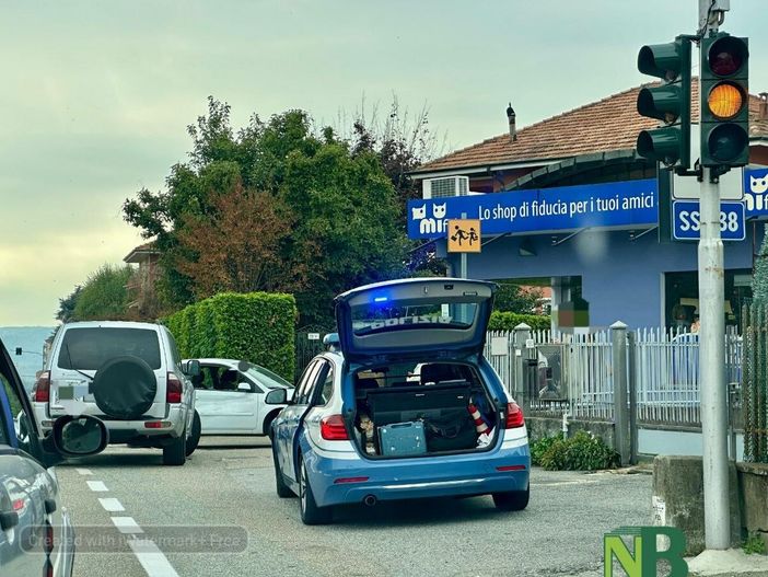 Tamponamento a Occhieppo Inferiore, interviene la Polizia FOTO