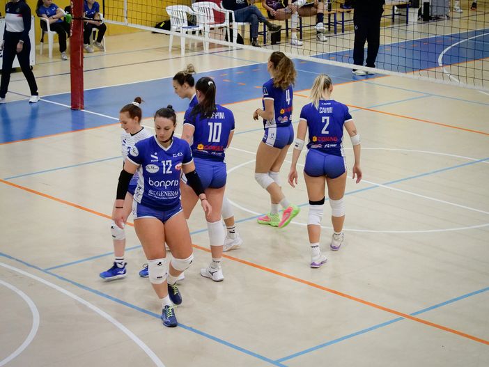 "Alba senza sole": netta sconfitta per il TeamVolley Lessona in B2