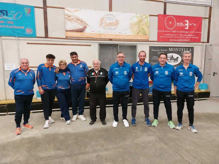 Bocce, a Buronzo vittoria per la Valle Elvo