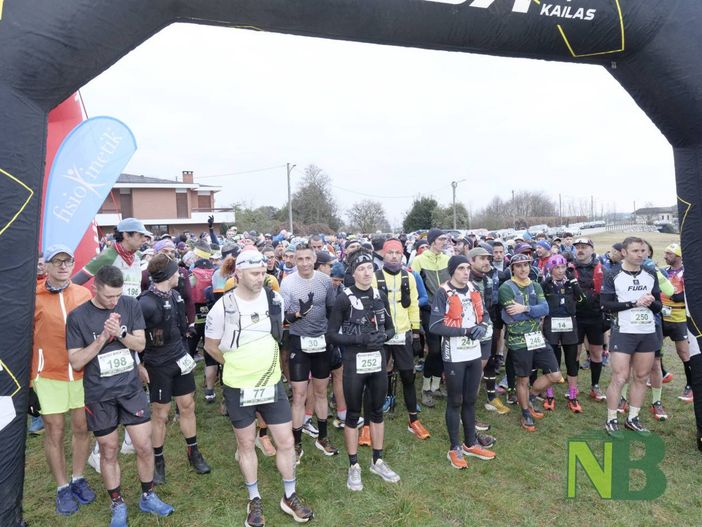 Winter Brich Trail 2026 a Valdengo, più di mille partecipanti tra competitive e camminata FOTO e VIDEO Davide Finatti per newsbiella.it