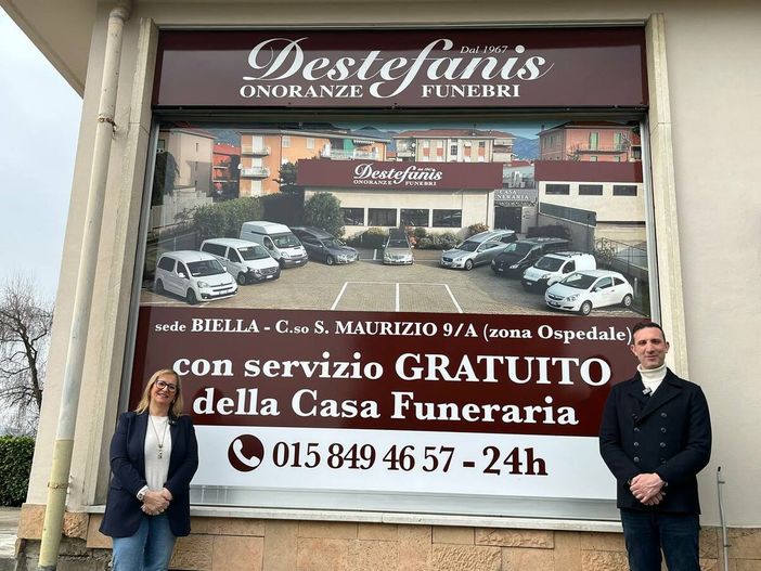 Cerrione: Onoranze Funebri Destefanis inaugura la nona sede in provincia di Biella, a Vergnasco