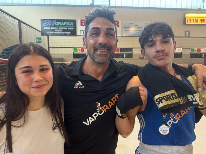 ASD Boxing Club Biella, Emma Prinetti e Antonio "Nino" Greco alle finali dei campionati regionali U19 ASD Boxing Club Biella, Emma Prinetti e Antonio "Nino" Greco alle finali dei campionati regionali U19