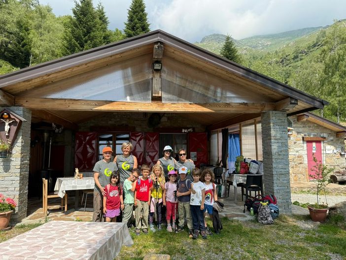 Una notte al rifugio per i bambini dell'infanzia di Graglia Una notte al rifugio per i bambini dell'infanzia di Graglia