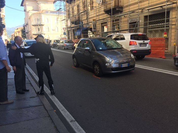 Biella: Incidente in via Repubblica, uomo investito trasportato in Pronto Soccorso