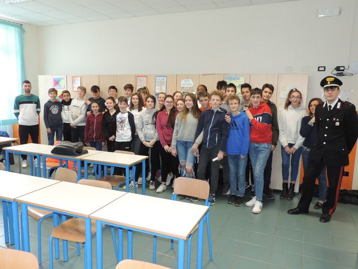 I Carabinieri incontrano gli alunni delle scuole di Pollone