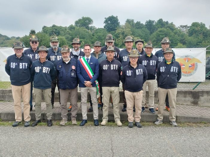 A Dorzano gli Alpini della 40a Batteria VIDEO