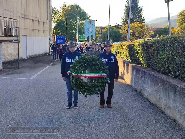 A Occhieppo Inferiore la celebrazione della fine della prima guerra mondiale e il ricordo delle vittime di Nassirya, FOTO e VIDEO di Mattia Baù per newsbiella.it