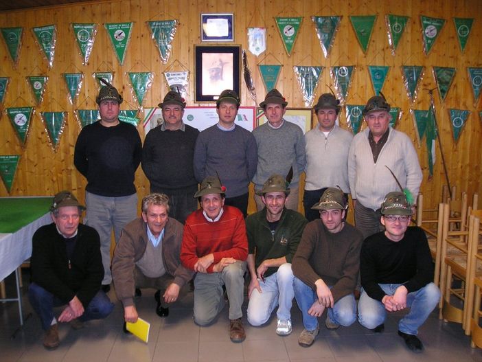 Il Consiglio della sezione Ana di Verrone