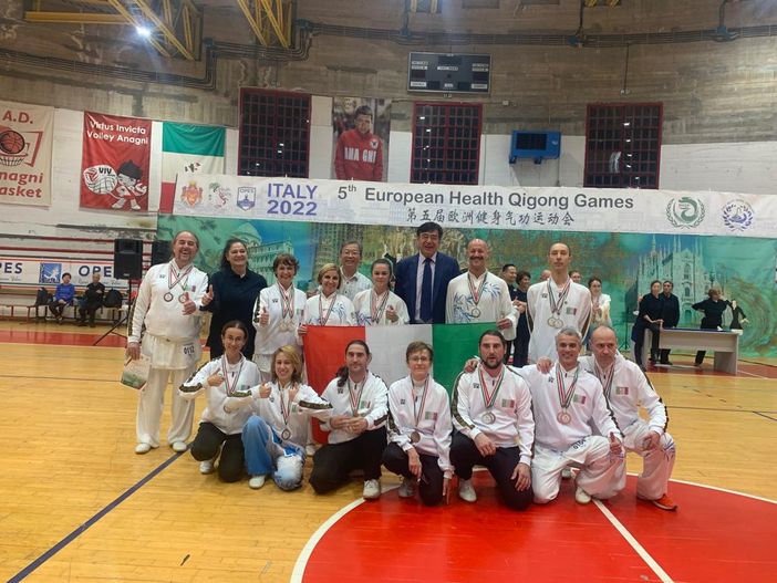 5° Europeo di Qi Gong della salute ad Anagni, ottimi risultati per i Biellesi
