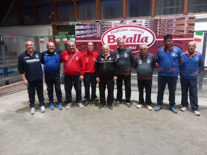 Bocce, Ponderanese Circolo Italia Vice Campione Alto Piemonte - Foto Federbocce