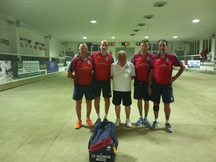 Bocce, Vallemosso Mossese domina a Malesco - Foto Federbocce