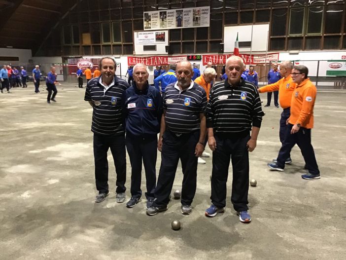 Bocce, partito il torneo notturno del martedì, la quadretta Piatto Sport - Foto Federbocce